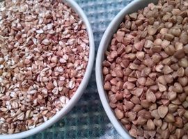 chopped and buckwheat