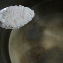 mushroom boiling water