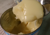 white thick condensed milk