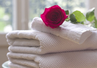 how to bleach a towel