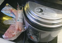 pork jelly in a pressure cooker