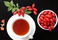 how to brew rose hips