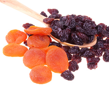 compote d'abricots secs et raisins secs