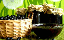 faire cuire la confiture de cassis