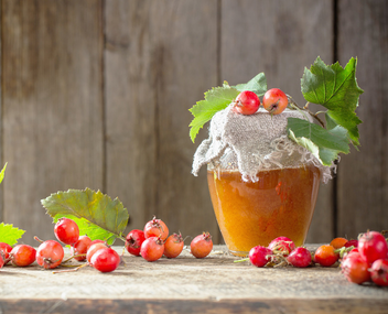 faire cuire de la confiture d'aubépine