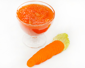 faire cuire la confiture de carottes