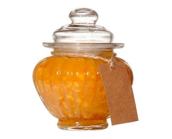 faire cuire la banane et la confiture d'orange