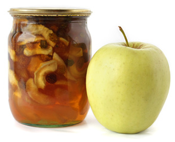 faire cuire de la confiture de pommes