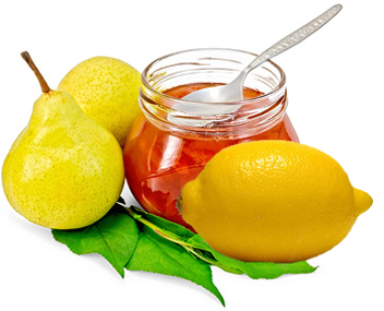 faire de la confiture de poire au citron