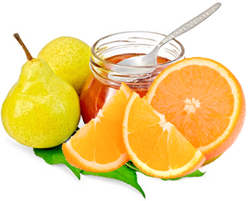 faire de la confiture de poires et d'oranges