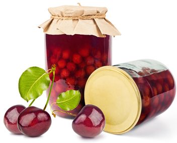 faire cuire la confiture de cerises